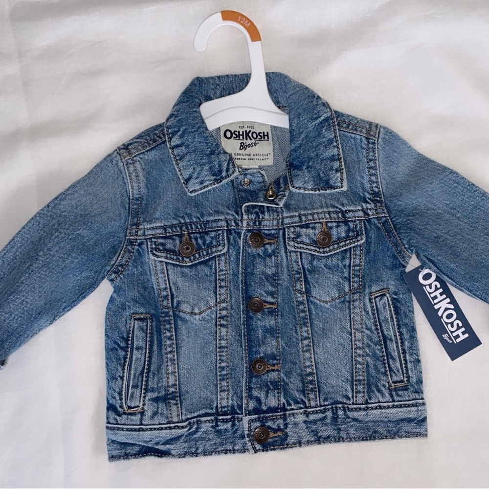 Jean jacket size 12 months Oshkosh
